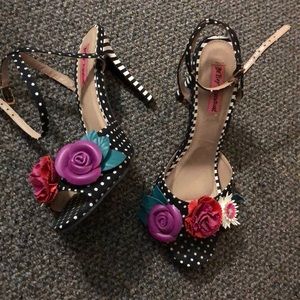 Betsey Johnson heels, size 9